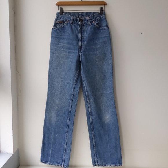 Vintage Levi x 1980 Olympic Games Straight Leg Jeans Women's Size 26 - Picture 2 of 7